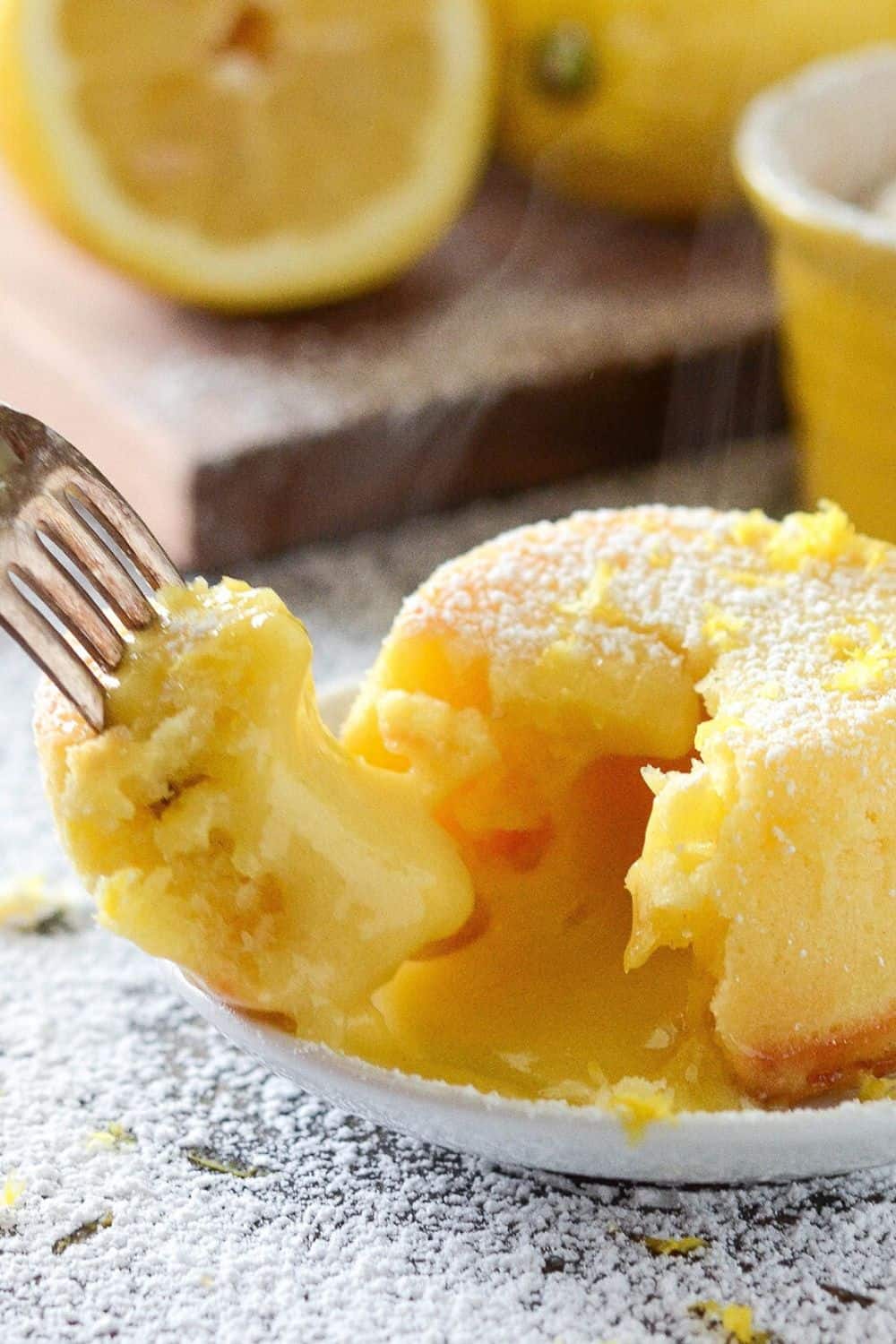 Lemon Lava Cakes Recipe Grandma Linda's Recipes